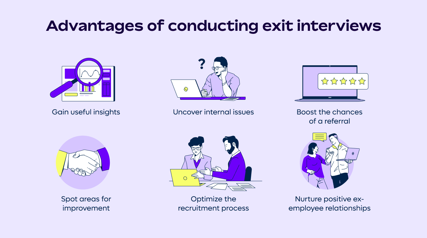 Benefits of exit interviews