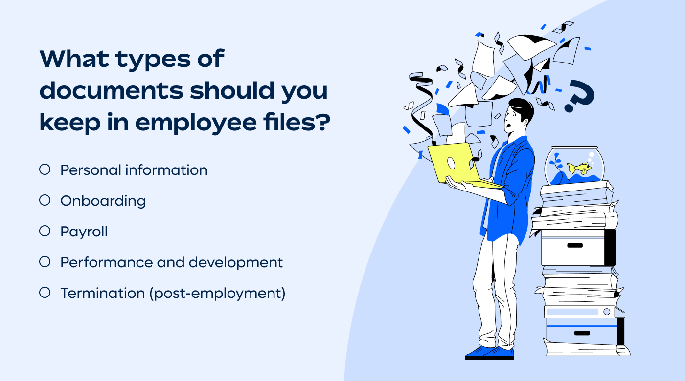 documents to keep in employee files