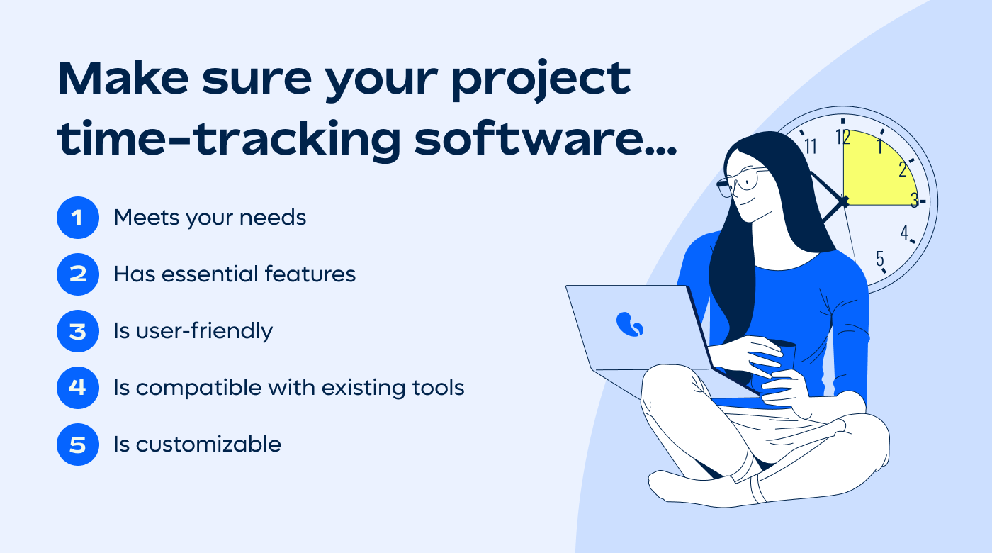 How to choose the best project time tracking software