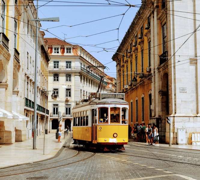 Tram in Portugal