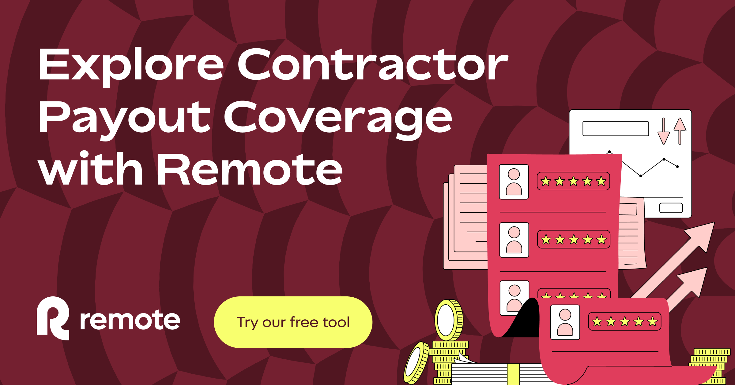 Explore contractor payout coverage with remote.