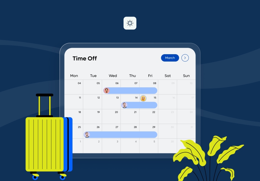 A better way to view team time off