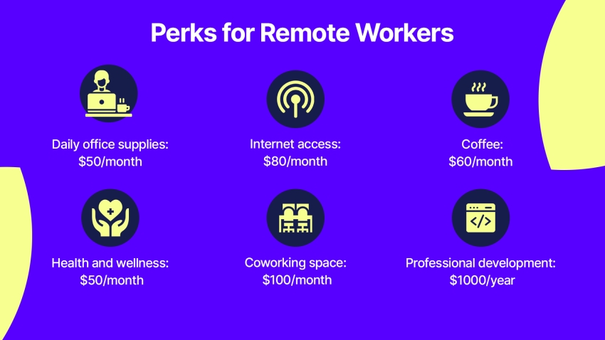 Perks for global remote employees 