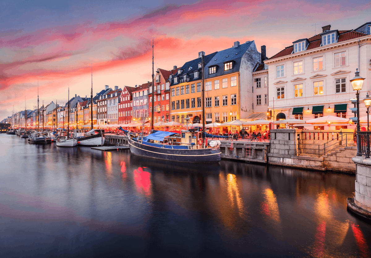 Seaside town in Denmark